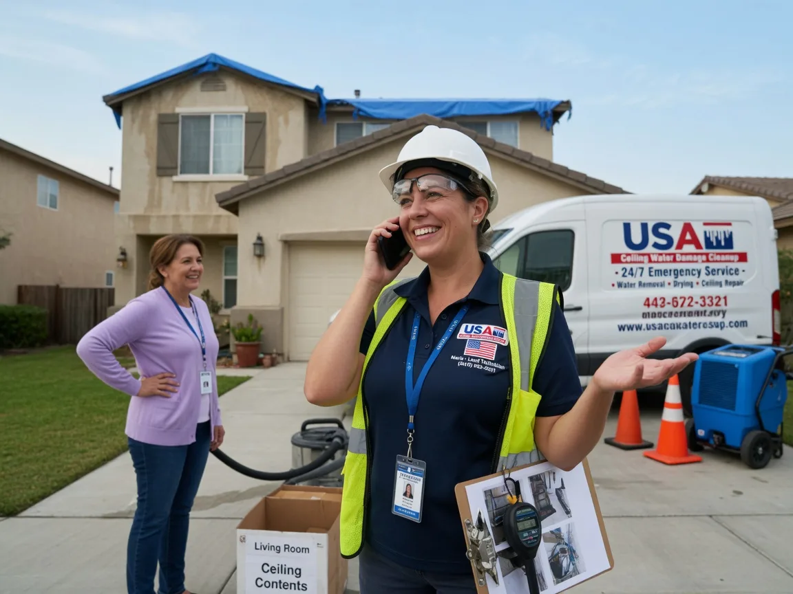 Ceiling Water Damage Restoration Cross Plains, IN FAQs